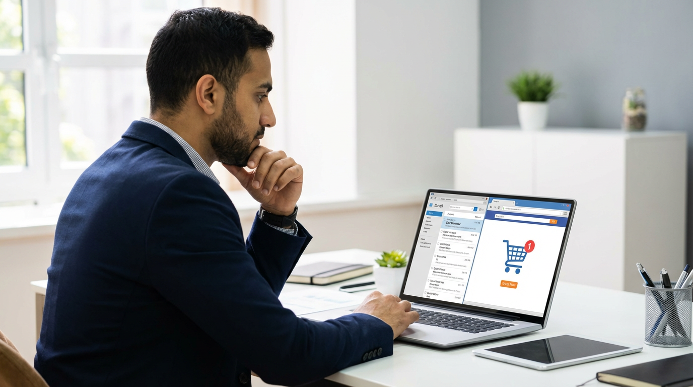 مقال: كيف تستخدم البريد الإلكتروني في استرجاع العملاء المتخلين عن سلاتهم